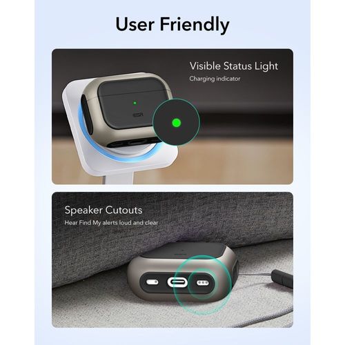 esr orbit halolock magsafe apple airpods pro 3 titanium na Arena.pl