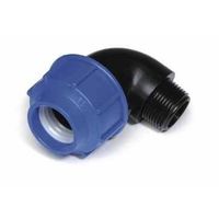 kolano pe 90° 25mm x 3/4"gz