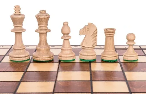 SQUARE - Szachy drewniane JOWISZ - 40 x 40 cm na Arena.pl