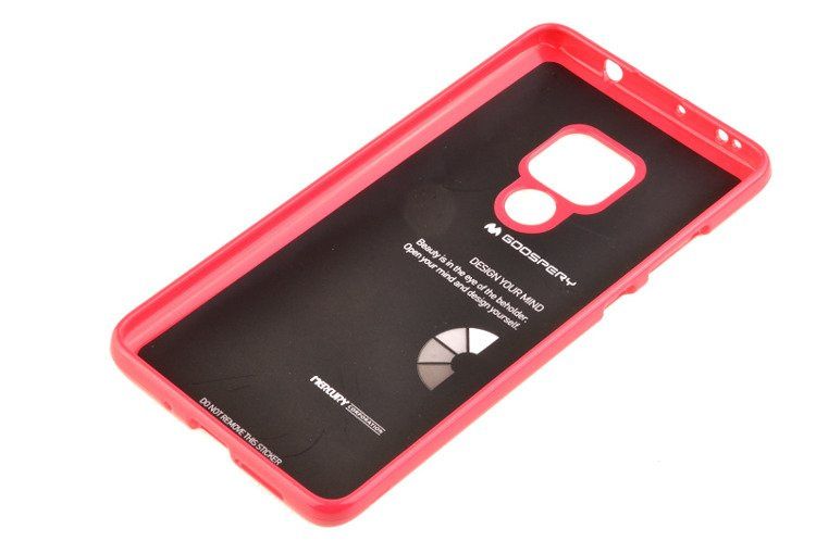 Etui Mercury Goospery Jelly Case do HUAWEI MATE 20 różowy zdjęcie 3