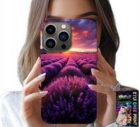 ETUI DO IPHONE 15 PRO MAX - POLE LAWENDY, PIĘKNE KRAJOBRAZY, WZORY