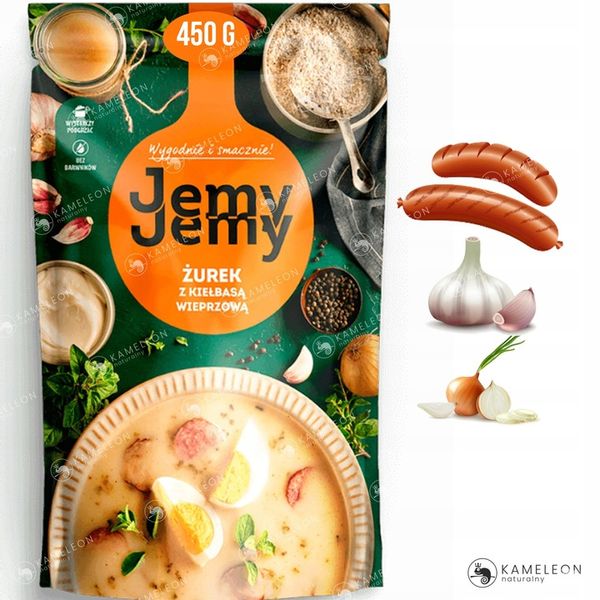 JEMY JEMY ZUPY TRADYCYJNE gotowe danie zupa ZESTAW 10sztuk MIX SMAKÓW 4,5KG zdjęcie 3