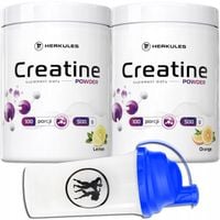 ZESTAW SHAKER I KREATYNA MONOHYDRAT PROSZEK 1000g SIŁA MASA