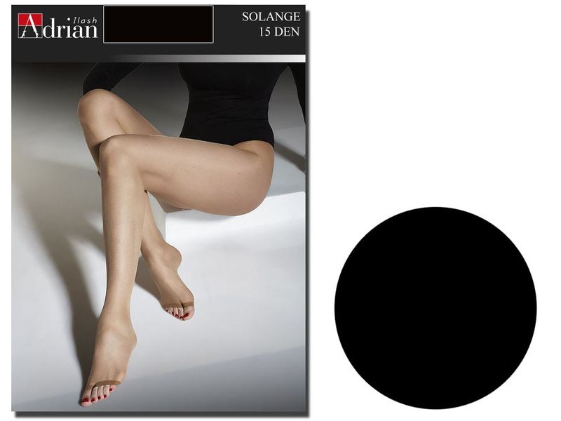 Rajstopy 15 den bez palców odkryte palce Nero 2 zdjęcie 1