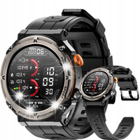 ZEGAREK SMARTWATCH WODOODPORNY Bluetooth Puls Sen Android iOS 1.32” PL Menu