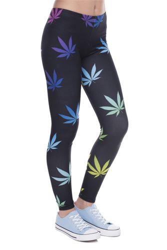LEGGINSY COLOR WEEDS na Arena.pl