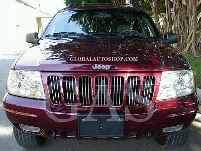Jeep Grand Cherokee - Chromowane Listwy Grill Chrom Atrapy Zderzaka Tuning zdjęcie 3