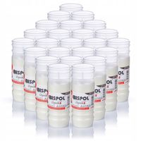 Wkład parafinowy do zniczy Bispol 14,5 cm WP3 24sztuki - zgrzewka ZESTAW