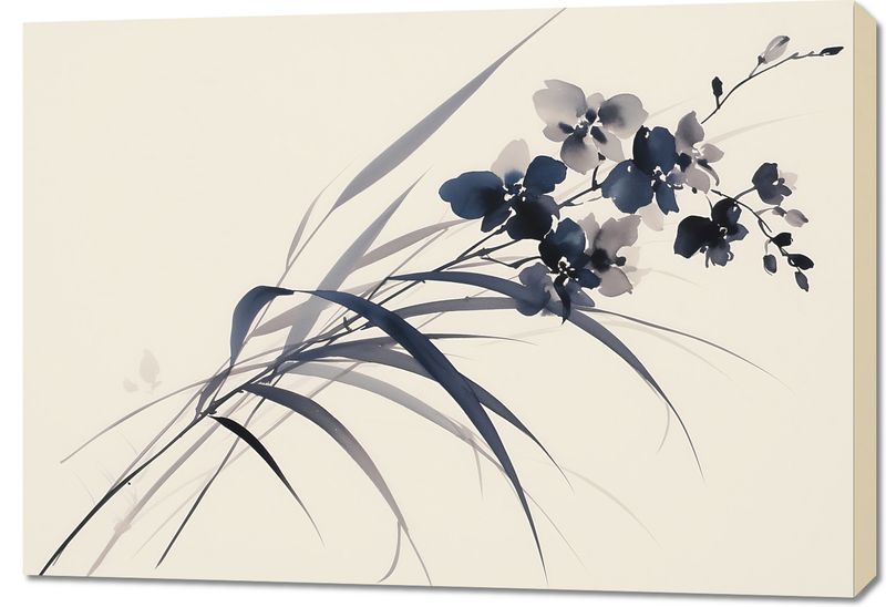 Obraz 100x70cm Orchidea w Sepii zdjęcie 1