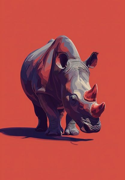 Plakat 68x98cm Marszujący Gigant zdjęcie 1