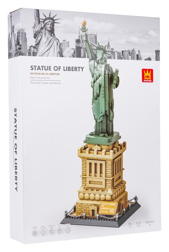 Zestaw Klocków Seria Budynki Statua Wolności 1409El. na Arena.pl