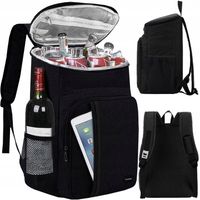 Duża Torba Termiczna Izolacyjna Plecak na Jedzenie na Plażę Piknik 26 Termo