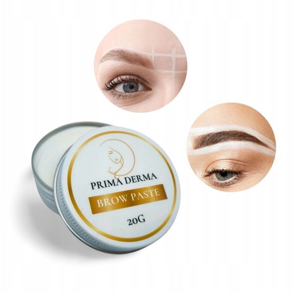 Pasta do konturowania brwi biała Prima Derma zdjęcie 1