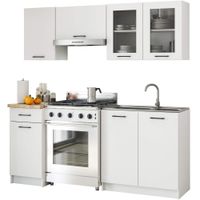 Zestaw szafek kuchennych z witryną OLIWIA 1.8m