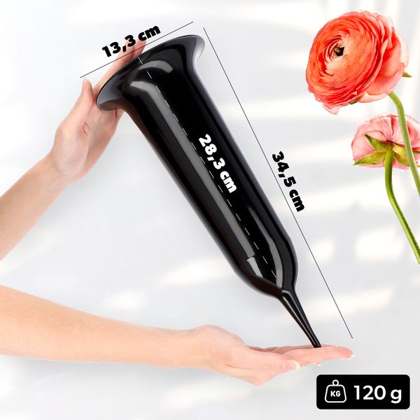 WAZON FLAKON NA CMENTARZ WBIJANY NAGROBEK 35cm zdjęcie 2