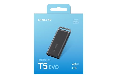 Dysk zewnętrzny SSD Samsung T5 EVO 2TB MU-PH2T0S/EU na Arena.pl