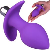 Wibrujący Korek Analny Z Uchwytem, Plug Zatyczka