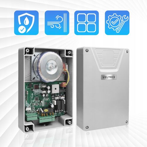 Napęd bramy dwuskrzydłowej WIFI ZESTAW 2x2m 400kg + 4 piloty + lampa LED na Arena.pl