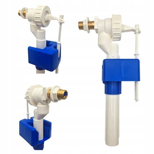 Zawór napełniający 3/8 mosiężny do spłuczki DN10 uniwersalny pływak WC na Arena.pl