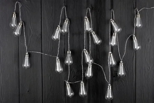 Girlanda SOLARNA OGRODOWA 20x LED ŻARÓWKI XXL zdjęcie 3