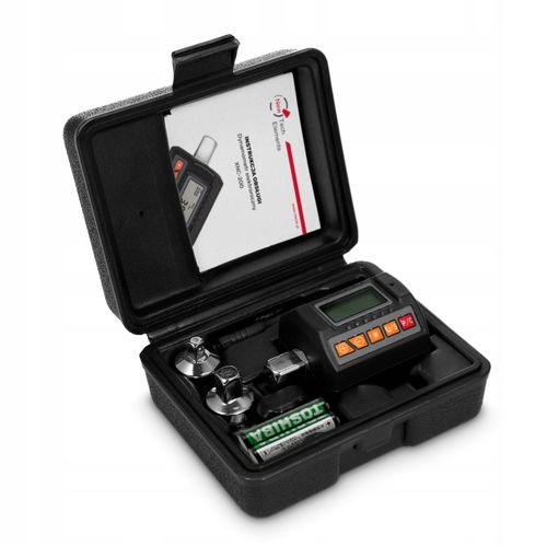 Klucz Adapter Dynamometryczny 6-200Nm Redukcja 1/2" CrV Elektroniczny na Arena.pl