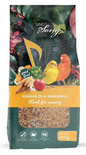 Karma dla kanarka 500g SING&SONG zdjęcie 1