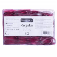 pasante regular 144 szt. - prezerwatywy anatomiczne, naturalny kolor