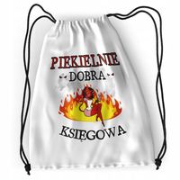 Plecak Dla Księgowej Sportowy Szkolny Worek Torba Z Nadrukiem Ze Zdjęciem