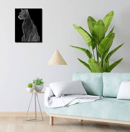 Plakat 40x50cm Minimalny Kontur na Arena.pl