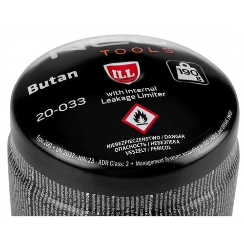 nabój z gazem butan 190g, nabijany na Arena.pl