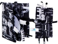 Książeczka Sensoryczna Miękka Ogony Zwierząt Safari