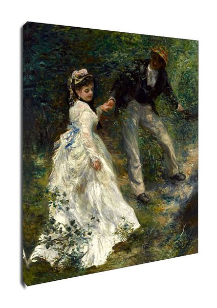 La Promenade, Auguste Renoir - obraz na płótnie 30x40 cm zdjęcie 1