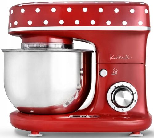 ROBOT PLANETARNY MIKSER KALORIK PODGRZEWANA MISA 5L 1400W-2500W RETRO LED na Arena.pl