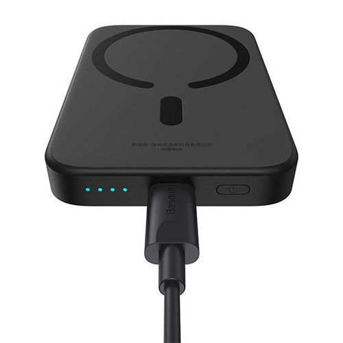 mini bezprzewodowy powerbank baseus 20w (czarny) na Arena.pl