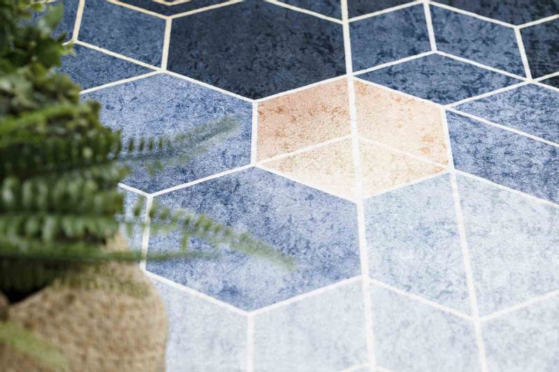 RUG/LU/ARLEN/CUBE/BLUE/160x220 zdjęcie 8