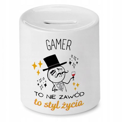 Dla Gamera Skarbonka Na Urodziny Na Prezent Z Nadrukiem Ze Zdjęciem na Arena.pl