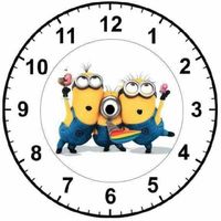 Opłatek na tort Urodziny Minion Minionki Postacie Gru