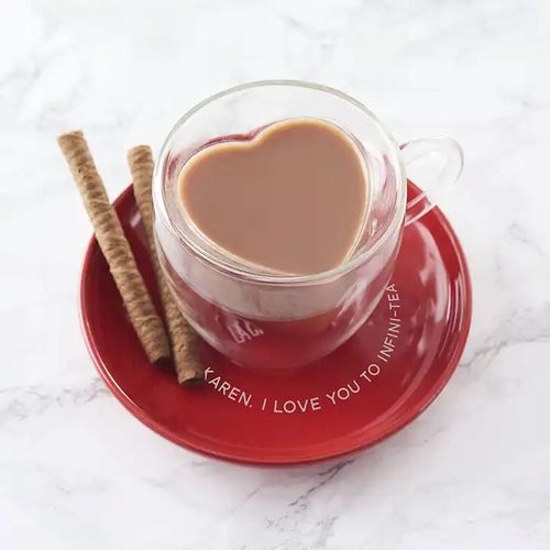 SZKLANKI FILIŻANKI TERMICZNE KUBKI DO HERBATY KAWY GRZAŃCA SERCA 250 ml na Arena.pl