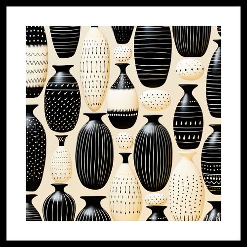 Plakat 30x30cm Monochromatyczna Harmonia na Arena.pl