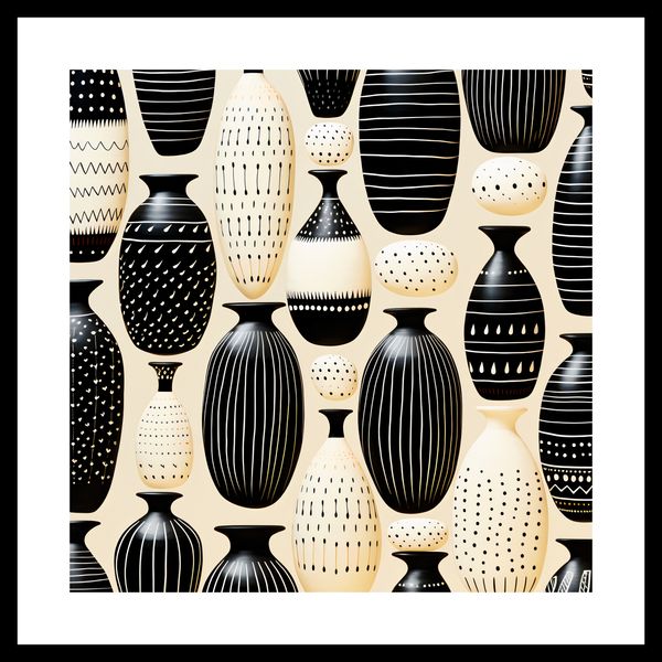 Plakat 30x30cm Monochromatyczna Harmonia zdjęcie 3