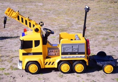 OLBRZYMI DŹWIG NA AKUMULATOR Z PODESTEM DLA RODZICA , PILOT, RĄCZKA/LBB211 na Arena.pl