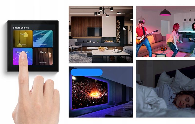 Sonoff NSPanel Pro ZigBee WiFi Smart Scene panel centralny biały eWeLink zdjęcie 9
