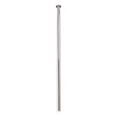 Wpuszczana LAMPA sufitowa ALHA T 9107 Shilo metalowa OPRAWA do zabudowy sopel tuba chrom