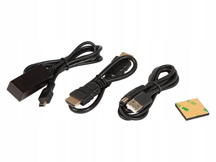 DEKODER TUNER TV DVB-T2 HEVC H.265 FULL HD MINI STICK PILOT ZESTAW zdjęcie 7