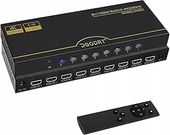 Przełącznik HDMI 4K 30 Hz, przełącznik HDMI 8 w 1, 8 portów