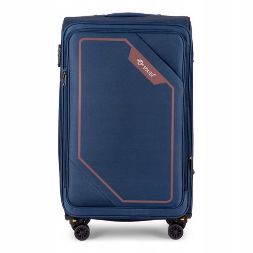 Walizka duża podróżna L i GRATIS materiałowa miękka pojemna 26" codura na Arena.pl