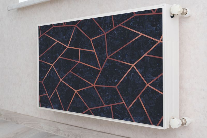 Osłona Magnetyczna Na Grzejnik GEOMETRYCZNY Wzór Soho 120cm x 60cm zdjęcie 4