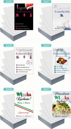 Ulotki A4 reklamowe firmowe 100szt wiele rożnych wzorów BIURO PODRÓŻY na Arena.pl