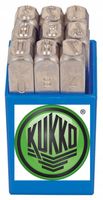 KUKKO Numeratory cyfry 2 mm Made in Germany