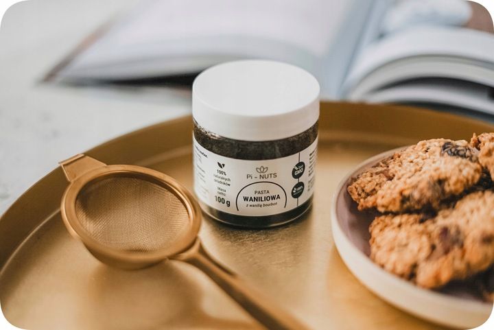 PASTA WANILIOWA Z WANILIĄ BOURBON 100g PI-NUTS zdjęcie 2